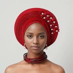 Turban Caps Factory - Luxury Hijabs African Bandanas Headwrap