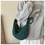 Women's Crossbody Bag Factory - Custom Corduroy Large Capacity Bag