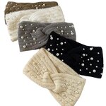 Hairband Factory - Warm Pearl Elastic Wind Proof Headband