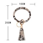 Bracelet Keychain Factory - PU Leather Tassel Wristlet Keyring