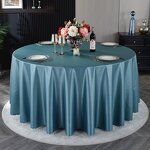 Round Tablecloth Factory - Waterproof PU Table Cover