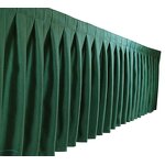 Table Skirt Factory - 100% Polyester Pleated Wedding Table Skirt
