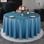 Tablecloth Factory - Custom Waterproof PU Hotel Table Cover