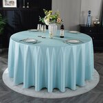 Tablecloth Factory - Wholesale Waterproof Polyester PU Tablecloth