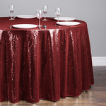 Sequin Tablecloth Factory - Wholesale Custom Rose Pink Wedding Cover