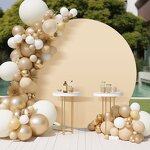 Wedding Background Cover Factory - Custom Elastic Cloth Round Cover Set