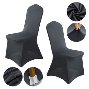 Chair Cover Factory - Black Spandex Party Event Chair Cover