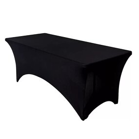 Spandex Table Cover Factory - Solid Color Wedding Banquet Tablecloth
