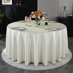 Round Tablecloth Factory - Thickened Hotel Banquet Tablecloth