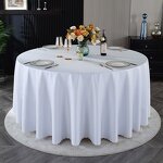Round Tablecloth Factory - Thickened Hotel Banquet Tablecloth