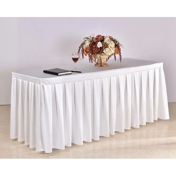Table Skirt Factory - Custom Luxury White Banquet Table Cloth