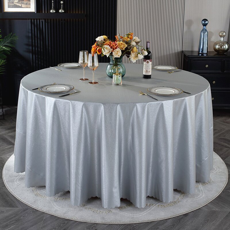 Round Tablecloth Factory - Washable Waterproof Hotel Table Cover