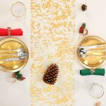 Table Flag Factory - Simple Modern French Gauze Table Flag