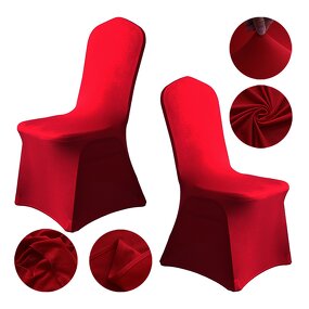 Chair Covers Factory - Colorful Elastic Spandex Wedding Chair Covers