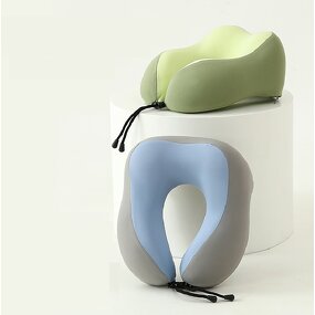 Travel Neck Pillow Factory - Cool Silk Magnetic U-shaped Pillow