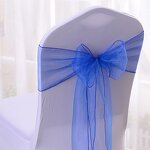 Chair Back Flower Factory - Bow Wedding Banquet Chair Decoration