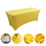 Square Tablecloth Factory - Modern Nordic Plain Polyester Cover