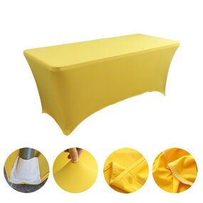 Square Tablecloth Factory - Modern Nordic Plain Polyester Cover