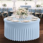 Stretch Tablecloth Factory - All-Season Thick Polyester Dustproof Cover