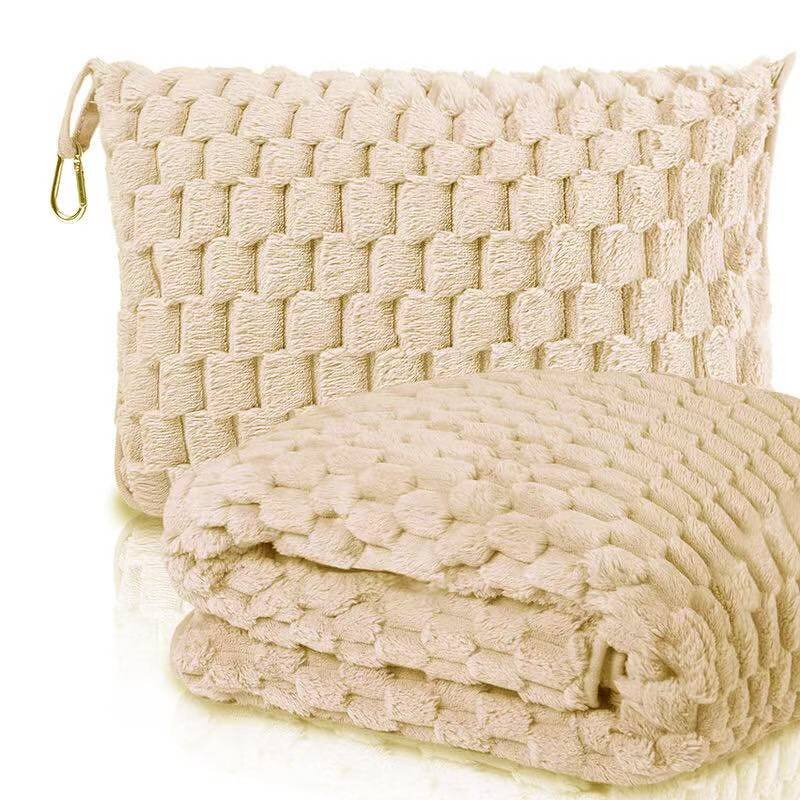 Travel Blanket Factory - Wholesale Solid Color Flannel Winter Blanket