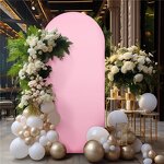 Birthday Arch Cover Factory - Custom Elastic Cloth Arched Door Cover
