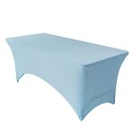 Spandex Table Cover Factory - Solid Color Wedding Banquet Tablecloth