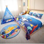 Hotel Linen Set Factory - Bed Cover Runner Pillow Tent Mat Set