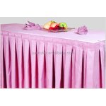 Table Skirts Factory - New Fabric Various Color Table Skirts