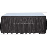Table Skirts Factory - New Fabric Various Color Table Skirts