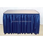 Table Skirts Factory - New Fabric Various Color Table Skirts
