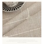 Dining Tablecloth Factory - Jacquard Waterproof Round Home Tablecloth