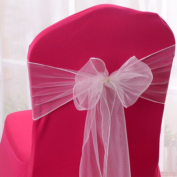 Chair Back Flower Factory - Bow Wedding Banquet Chair Decoration
