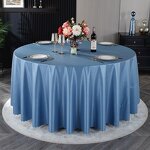 Round Tablecloth Factory - Washable Waterproof Hotel Table Cover