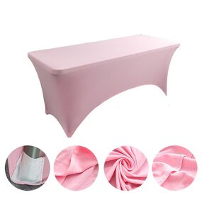 Spandex Tablecloth Factory - Commercial Wedding Rectangle Cover