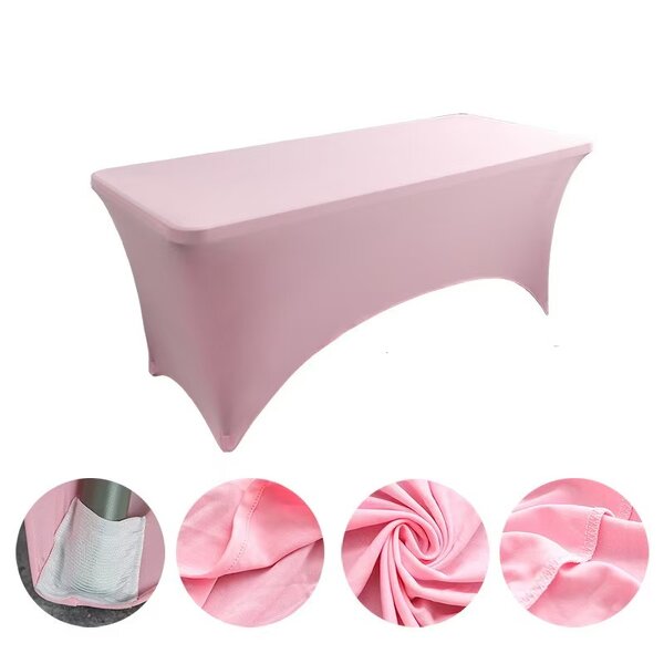 Spandex Tablecloth Factory - Commercial Wedding Rectangle Cover