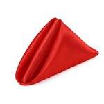 Table Napkin Factory - Wholesale Polyester Silk Baton Napkins