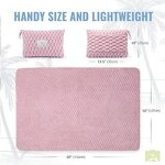 Travel Blanket Factory - Wholesale Solid Color Flannel Winter Blanket