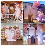 Wedding Arch Cover Factory - Custom Elastic Cloth Background Arch Set