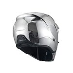 Motorcycle Helmet Factory - Silver ABS Modular Helmet Supplier