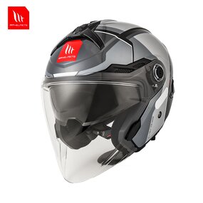 Motorcycle Helmet Manufacturer - Half Face Dual Lens Helmet