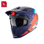 Motorcycle Helmet Factory - Detachable 3/4 ATV Cruiser Helmet