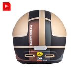 Motorcycle Helmet Factory - Leather Full Face Vintage Helmet