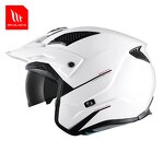 Motorcycle Helmet Factory - Retro 3/4 Open Face ATV Helmet