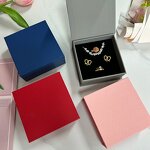 Jewelry Box Factory - Custom Magnetic Flip-Up Earring Ring Box