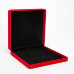 Jewelry Box Factory - Custom Square Velvet Gift Pendant Box