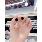 Hoop Earrings Factory - Fine Diamond Pearl Women Accessories