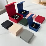 Jewelry Box Factory - Custom Magnetic Flip-Up Earring Ring Box