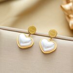 Jewelry Set Factory - Stainless Steel Heart Pendant Snake Chain