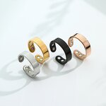 Magnetic Ring Factory - Stainless Steel Dual Bio Therapy Ring