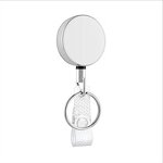 Badge Holder Factory - Metal Retractable ID Card Holder